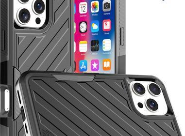 iPhone 16 Pro 6.3" METKASE Noble Lined Dual-Layer Hybrid Case | Shockproof Rugged Cover in Slide-Out Premium Packaging product
