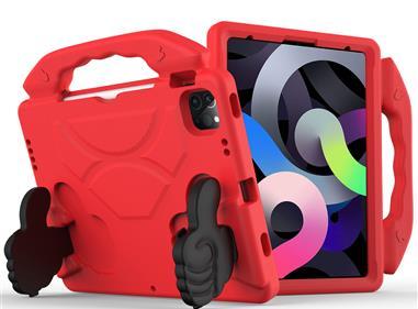 Apple iPad Air 11inch 2024 Thumbs Up Kickstand Shockproof Tablet Case Cover - Red product