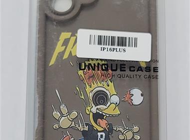 Edgy Cartoon Bart Shocked iPhone Case – IP16PLUS product