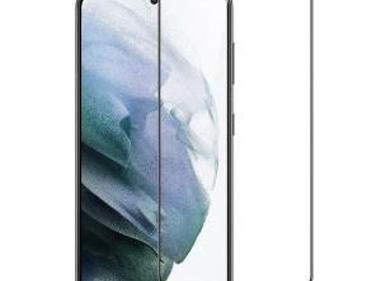 Samsung Galaxy S21 Plus Black Edge Tempered Glass Screen Protector product