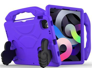 Apple iPad Pro 11inch 2024 Thumbs Up Kickstand Shockproof Tablet Case Cover - Dark Purple product