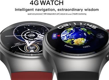 JW4 PRO+  4G LTE Smartwatch Phone Built in GPS for Men Women, 2GB RAM 16GB ROM, Android 8.1, 1.43'' AMOLED Round Screen Fitness Sport Watch, WiFi/Call/Message/SIM/APP Store product