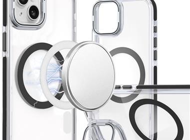 iPhone 15 MagSonic Camera Bracket Stand Magnetic Ring Circle Hybrid - Black product