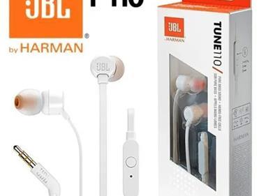 JBL Tune 110 Wired In-Ear Headphones - WHITE product