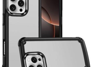 iPhone 16 Pro Max 6.9-Inch Ultimate CaseX Transparent Hybrid Case – Crystal Clear Back with Metal Buttons & Camera Guard, Slim Shockproof Design product