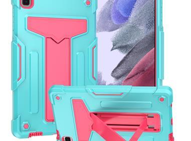 Samsung A9 8.7inch Tablet Vertical 3in1 Tough Hybrid Kickstand - Teal/Hot Pink product