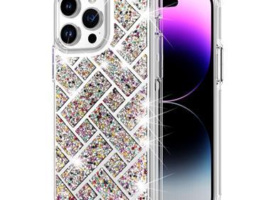  iPhone 15 Bling Hybrid Case Cover product