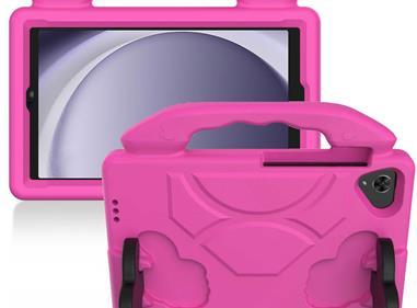Samsung A9 8.7inch Thumbs Up Kickstand Shockproof Tablet Case Cover - Hot Pink product