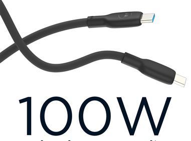 Motorola TurboPower Silicone 5A Black USB-C to USB-C Cable-BLACK product