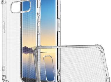 Samsung Galaxy Note 8 Shockproof Transparent Thick TPU Case Cover - Clear product