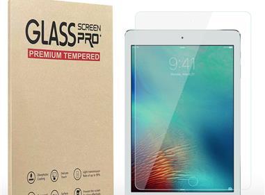 Apple New iPad 9.7 inch Tablet HQ AB Glue Tempered Glass .33mm Thick product
