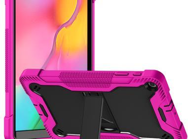 Samsung A9 Plus 11 inch Tough Tablet Strong Kickstand Hybrid Case Cover - Hot Pink product