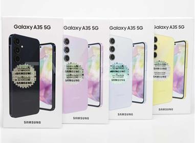 Samsung Galaxy A35 5G 128GB SM-A356E/DS Factory Unlocked 6.6" 8GB RAM ( Brand new Sealed with 1 year warranty - Dual SIM ) Unlocked work with all carriers Excellent Quality  product