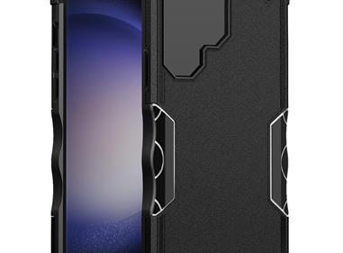 Samsung Galaxy s24 Plus Exquisite Tough Shockproof Hybrid Case Cover - Black product