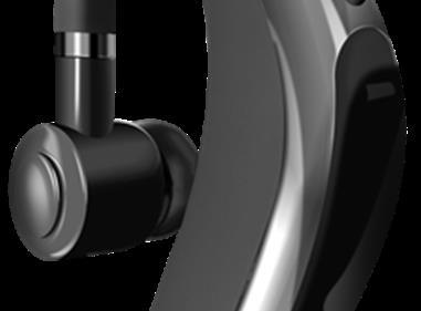 20 HRS Talking Time Sporty Bluetooth Earpiece with Microphone and Music SD109 in Black product