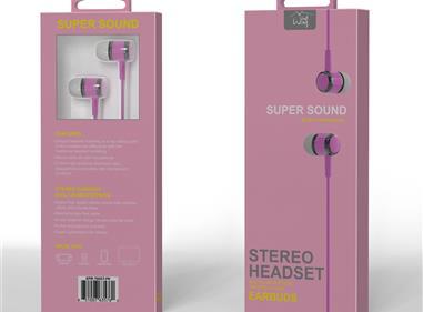 Premium Super Sound Universal Earbud 700ST - Pink product