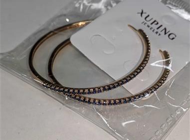 MANGOSKY Hotsale new multi layer cubic zircon micro paved full CZ hoop earrings for women product