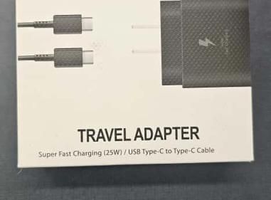 Samsung 25W Super Fast Charging Travel Adapter & USB-C to USB-C Cable Set product