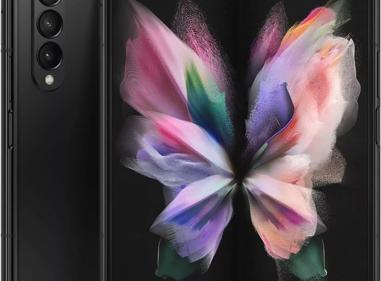 Samsung Galaxy Z Fold 3 5G Unlocked 256GB Black Excellent condition under warranty product