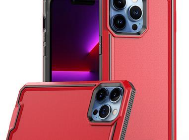  iPhone 15 Rank Tough Strong Modern Fused Hybrid Case Cover - Red product