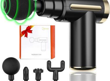 Cotsoco Professional Deep Tissue Percussion Massage Gun with 4 Massage Heads & 6 Speed Levels product