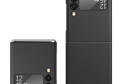 Samsung Galaxy Z Flip 5 Flip Snap On Premium Matte Finish Case Cover - Black product