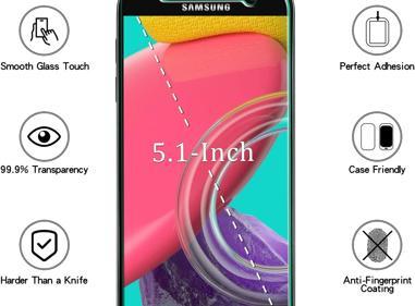 Tempered Glass Screen Protector for Samsung Galaxy S7 – Shatterproof, Scratch Resistant & Bubble-Free product