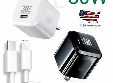 30W Fast Charger Block USB Type C Wall Power Adapter For iPhone 14, 14 pro, 14 pro max product