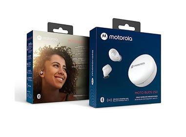 Motorola Moto Buds 250-True Wireless Bluetooth Earbuds-WHITE product
