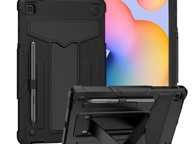 Samsung Galaxy Tab S6 Lite 10.4inch Tablet Vertical 3in1 Tough Hybrid Kickstand - Black/Black product