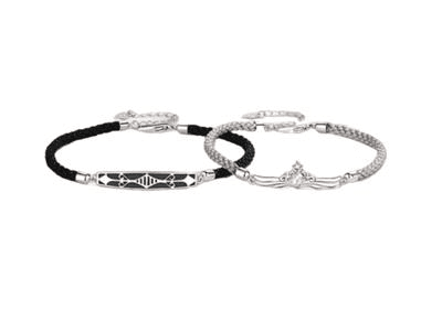 S925 sterling silver couple bracelet   product