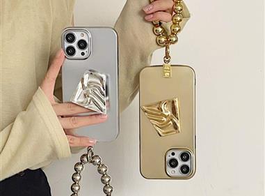 ( iPhone case ) Laser Bead Chain Holder Phone Cover Case For iPhone 13 11 12 Pro Max XS XR 7 8+ product