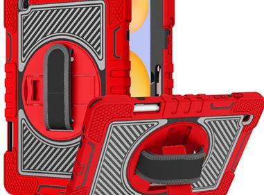 Samsung Galaxy Tab S9 Plus 10.2 inch 3in1 Multi-Functional Tablet Case for Hand, Shoulder, Pencil & Stand - Red product