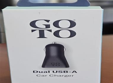 GoTo Dual USB Car Charger-Black product