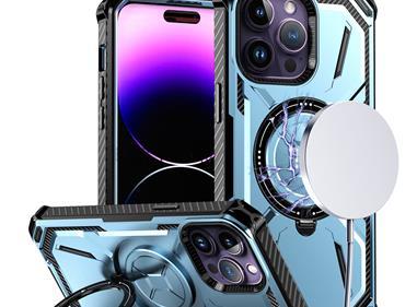  iPhone 15 Premium Circle [Magnetic Circle] KickKickstand - Light Blue product