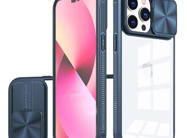iPhone 15 Fusion Transparent Clear Hybrid Case Cover - Blue product