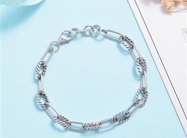  S925 sterling silver men's bracelet product
