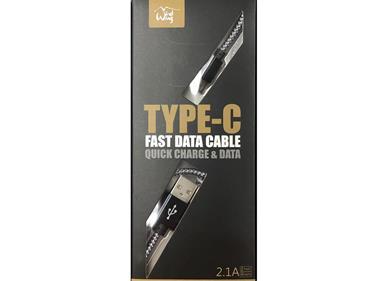 Heavy Duty 6-feet Fabric Type-C cable - Black product