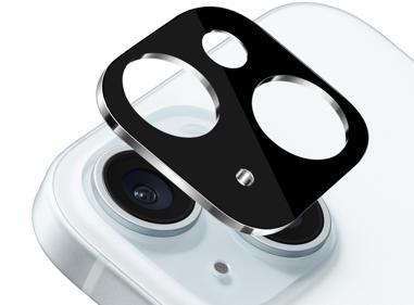 Apple iPhone 14 Plus Camera Lens Protector Black Edge Tempered Glass product