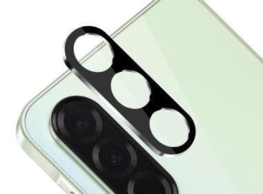 Samsung Galaxy A36/A56 Camera Lens Colored Edge Tempered Glass Protector - Black product