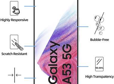 Tempered Glass Screen Protector for Samsung Galaxy A53 – Ultra-Clear, Anti-Scratch & Bubble-Free product