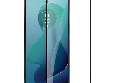 Motorola Moto G 5G 2024 Bulk White Paper Card Package Black edged Tempered Glass (Black) product