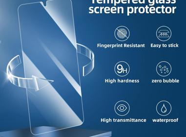 Tempered Glass Screen Protector for Samsung Galaxy S24 – HD Clear, Shatterproof & Anti-Scratch product