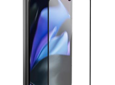  Google Pixel 9 Pro Fold Bulk White Paper Card Package Black edged Tempered Glass (Black) product