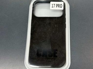 Iphone 17 Pro Premium Case (Black Denim/Textured) product