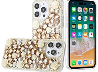 Luxury Bling Rhinestone iPhone Cases – Crystal Diamond Handmade Cover product