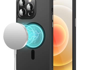 iPhone 15 Complete Protection HQ Hybrid with Metal Tempered Camera Glass - Black product
