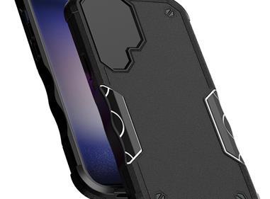 Samsung Galaxy s24 Plus Exquisite Tough Shockproof Hybrid Case Cover - Black product