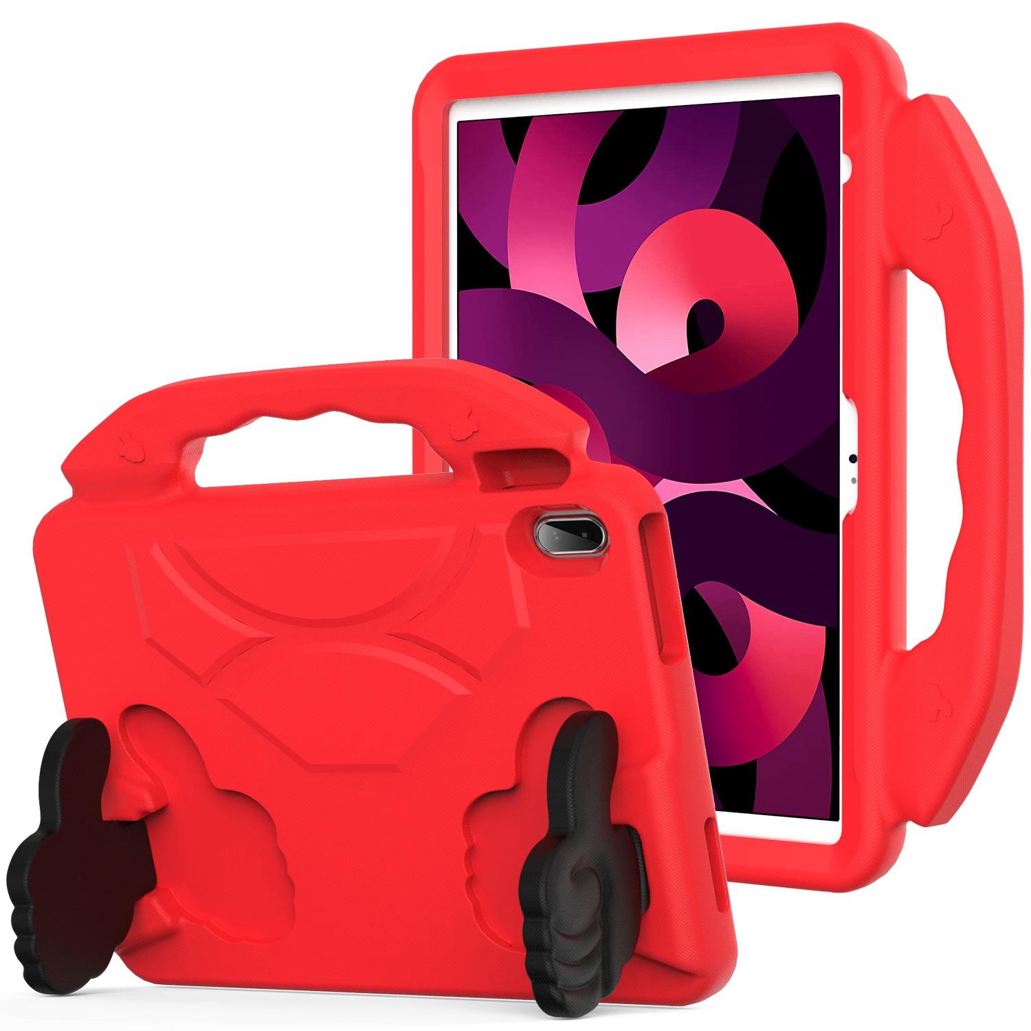Samsung Galaxy Tab S9 Thumbs Up Kickstand Shockproof Tablet Case Cover - Red