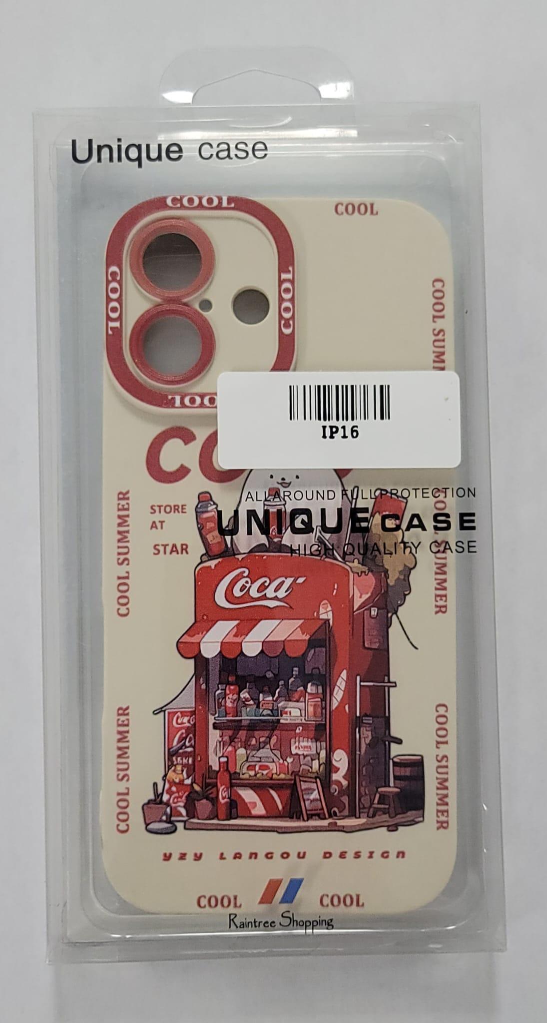 Cool Summer Coca Kiosk – Retro Phone Case (IP16)